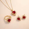 Elegant gold necklace with subtle link designs