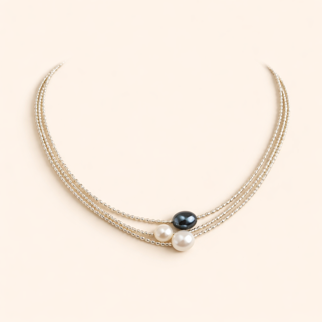 Elegant Natural Pearl Necklace