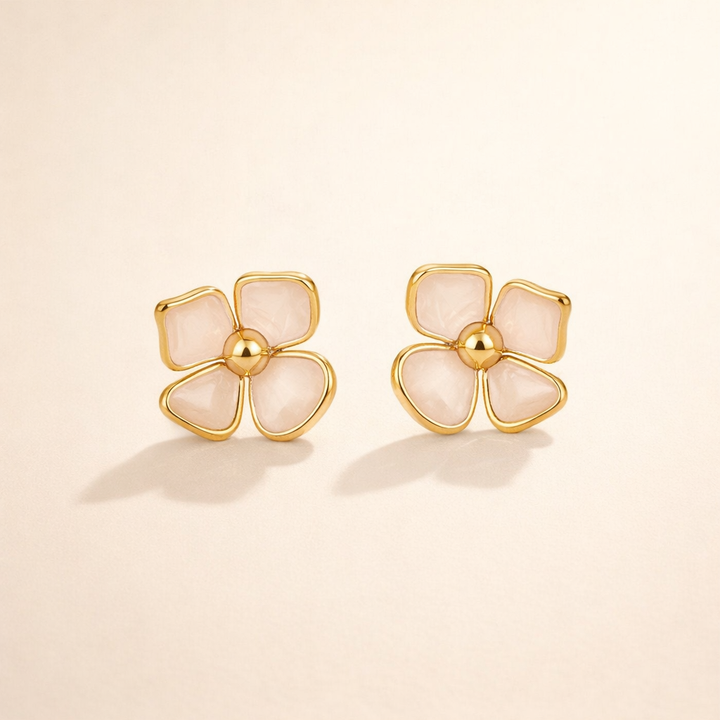 Elegant pearl earrings
