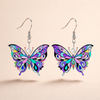 Colourful Butterfly Earrings for Women