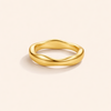 Madison Wave Ring Set