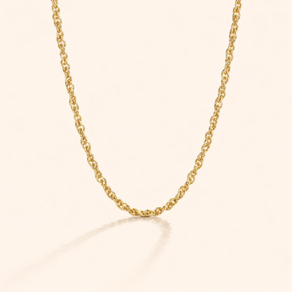 Mila Twist Gold Necklace
