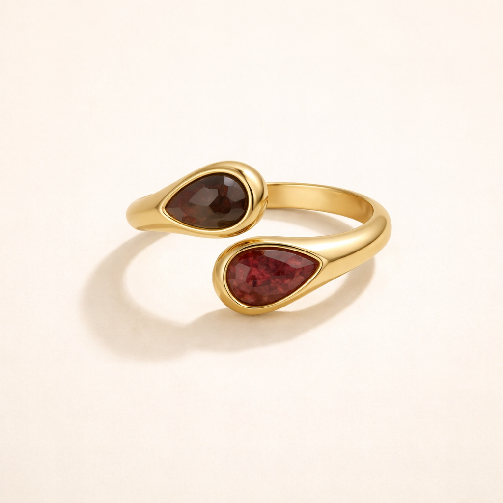 Amara Gold Drop Earrings
