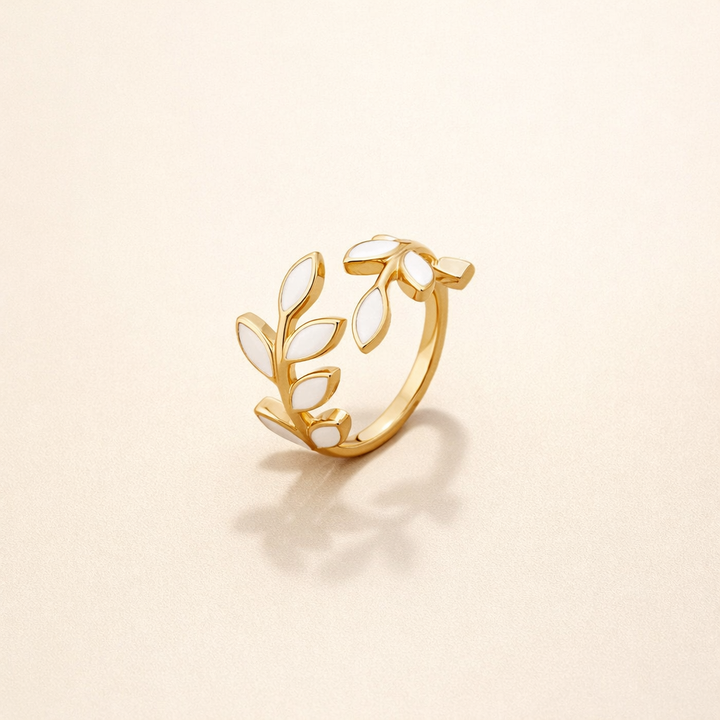 Gold Leaf Ring