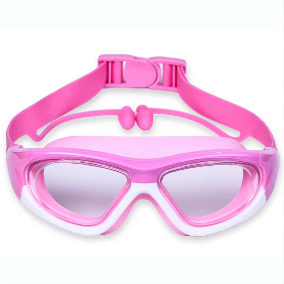 Schwimmbrille für Kinder mit großer Fassung – Komfortabel und Antifog für Wasserspaß
