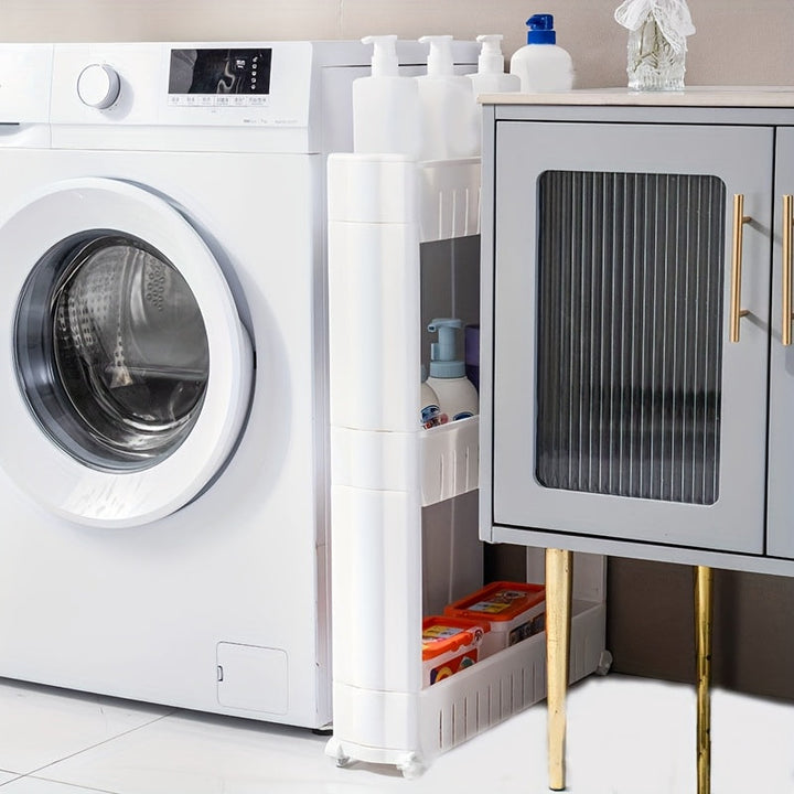 Small Storage Trolley – Practical and Mobile for Kitchen and Bathroom