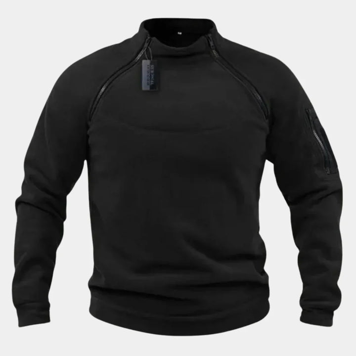 Versatile Stretch Sweater for Everyday Comfort