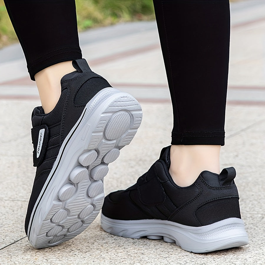 Comfortable Walking Shoes with Velcro Fastening - EasyStride