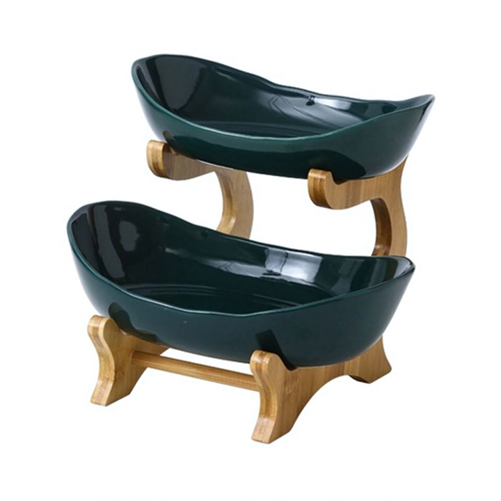 FruitTriad | Three-Tier Plastic Fruit Bowl