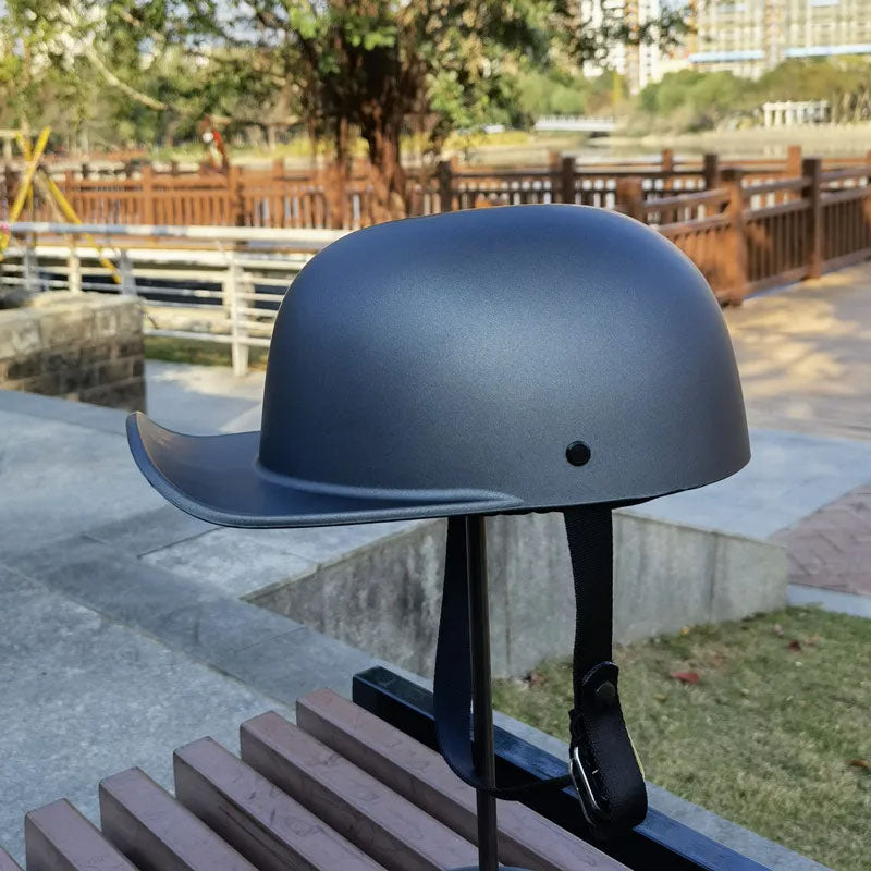 Cap Motorcycle Helmet - DOT Approved