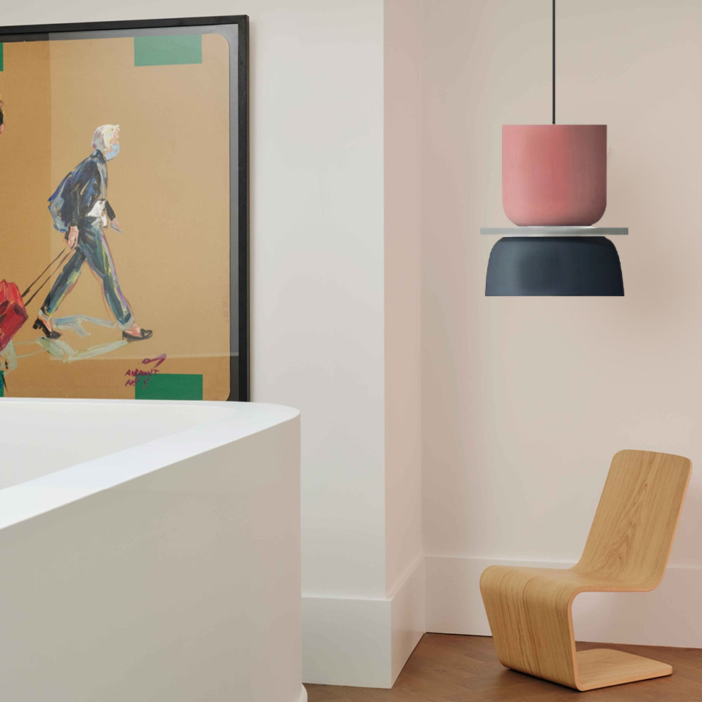 Lucie Nordic Colour Block Pendant Light