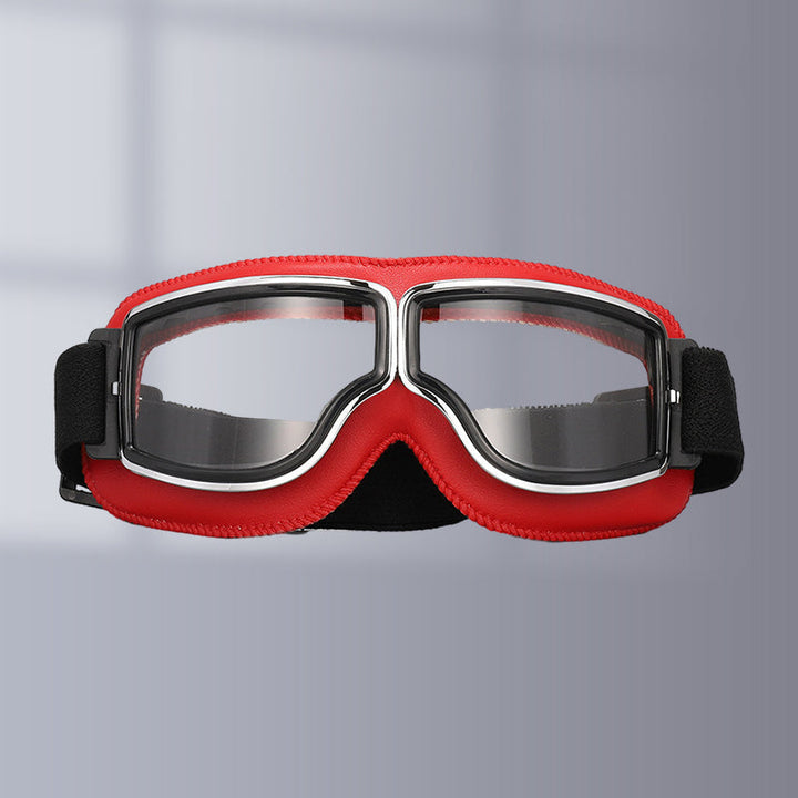Vintage-Motorradbrille