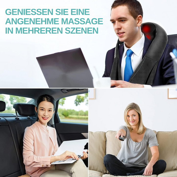 Shiatsu Massage Cushion with Infrared - AuraComfort