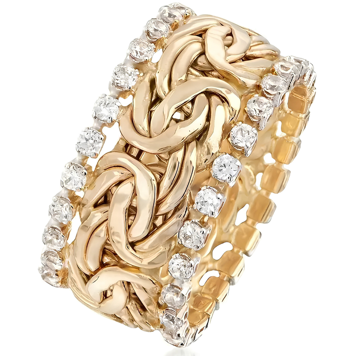 Personalized Punk Wide Ring Status Symbol