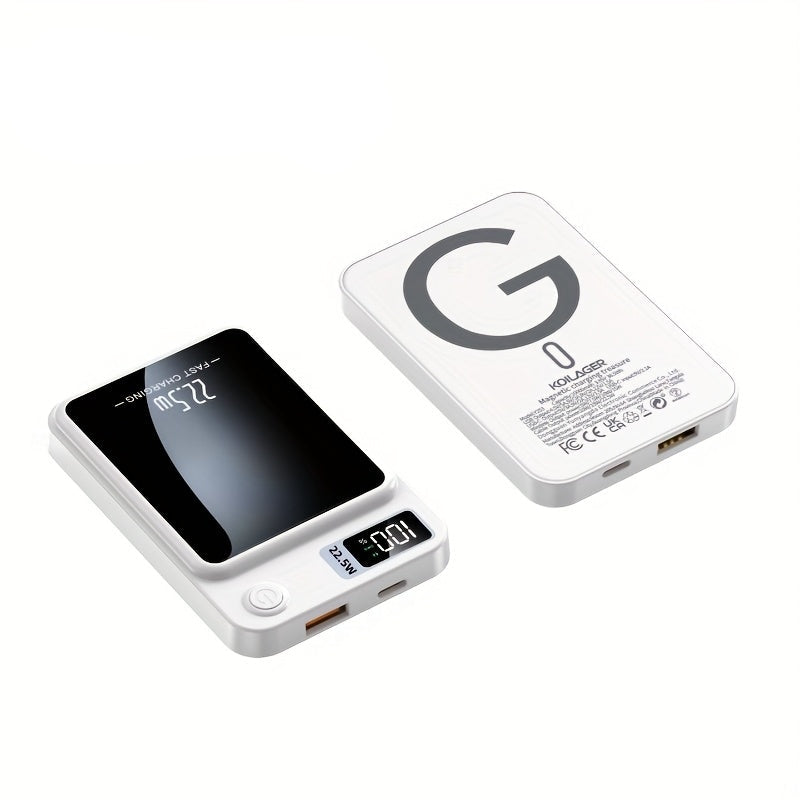 Magnetische Powerbank – Ultraflach mit superschnellem kabellosem Laden