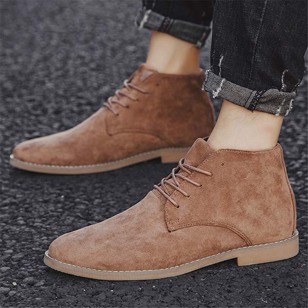 UrbanStride Classic | Stylish Lace-Up Men's Ankle Shoe