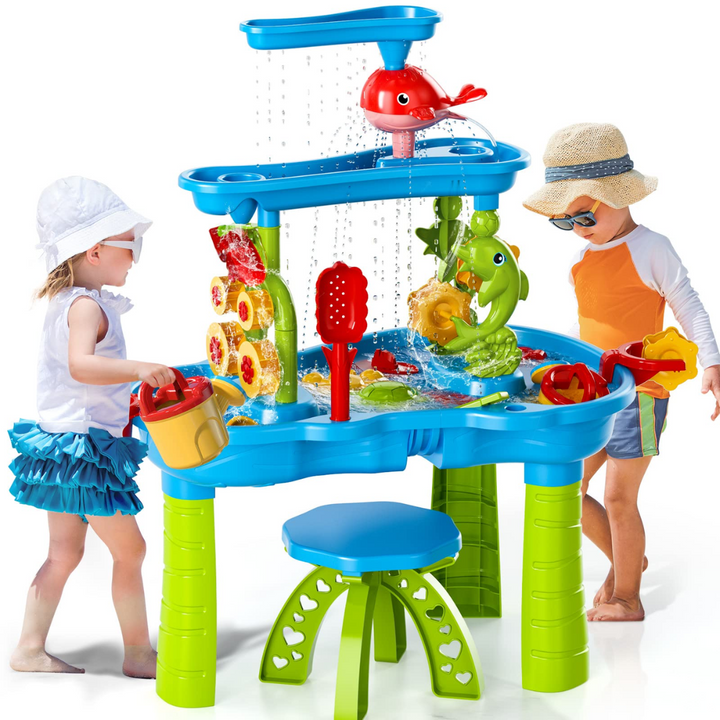 SplashTower three-tier sand and water table