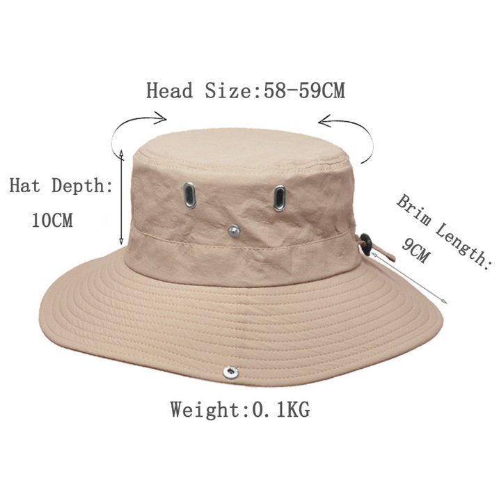 SUNSAFE Hat – Breathable Sun Hat with UV Protection for Outdoor Adventures