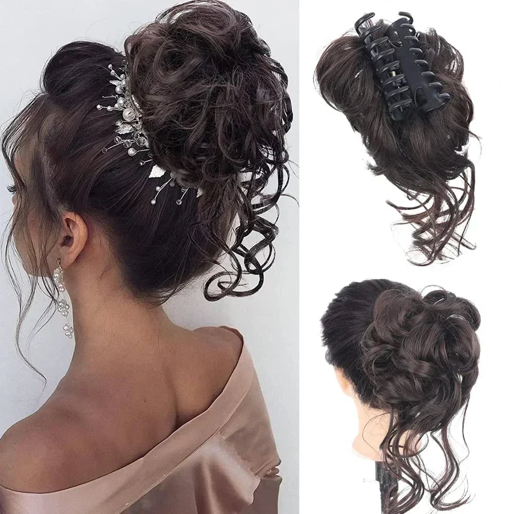 Curly Bun – Clip-In Hair Extension with Volume and a Natural Look