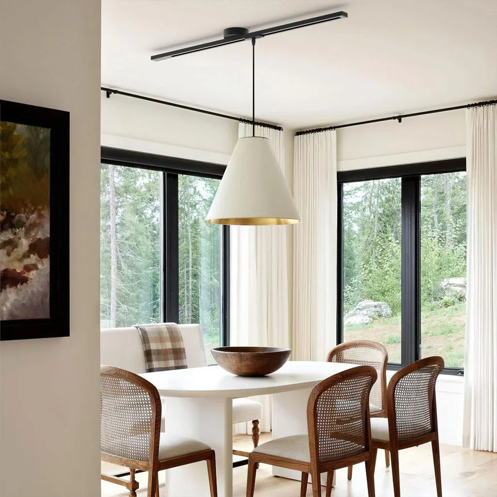 Morris Rotatable and Movable Ceiling Rail for Pendant Lights