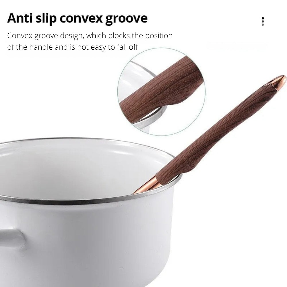 Luxe Silicone Cooking Utensils 10-Piece Set