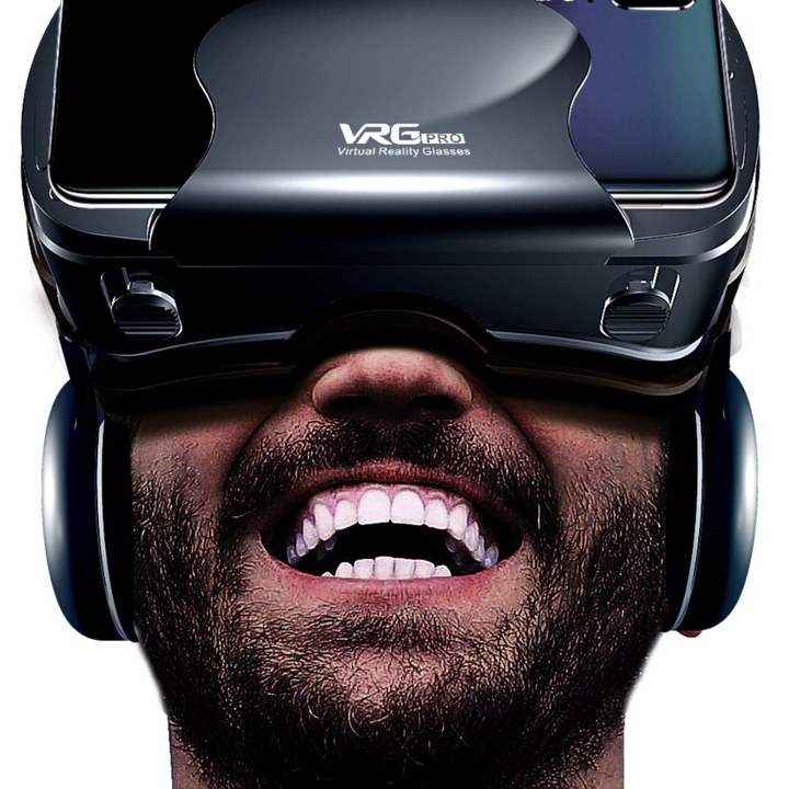 Innovative VR glasses headset for iPhone and Android
