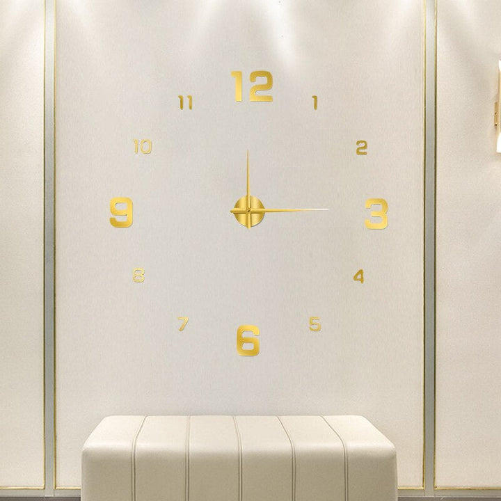 Large Modern-Style Wall Clock