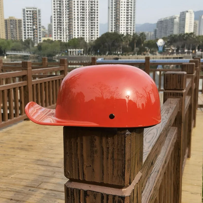 Cap Motorcycle Helmet - DOT Approved