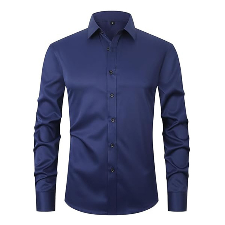 Men’s Casual Work Shirt with Classic Fit