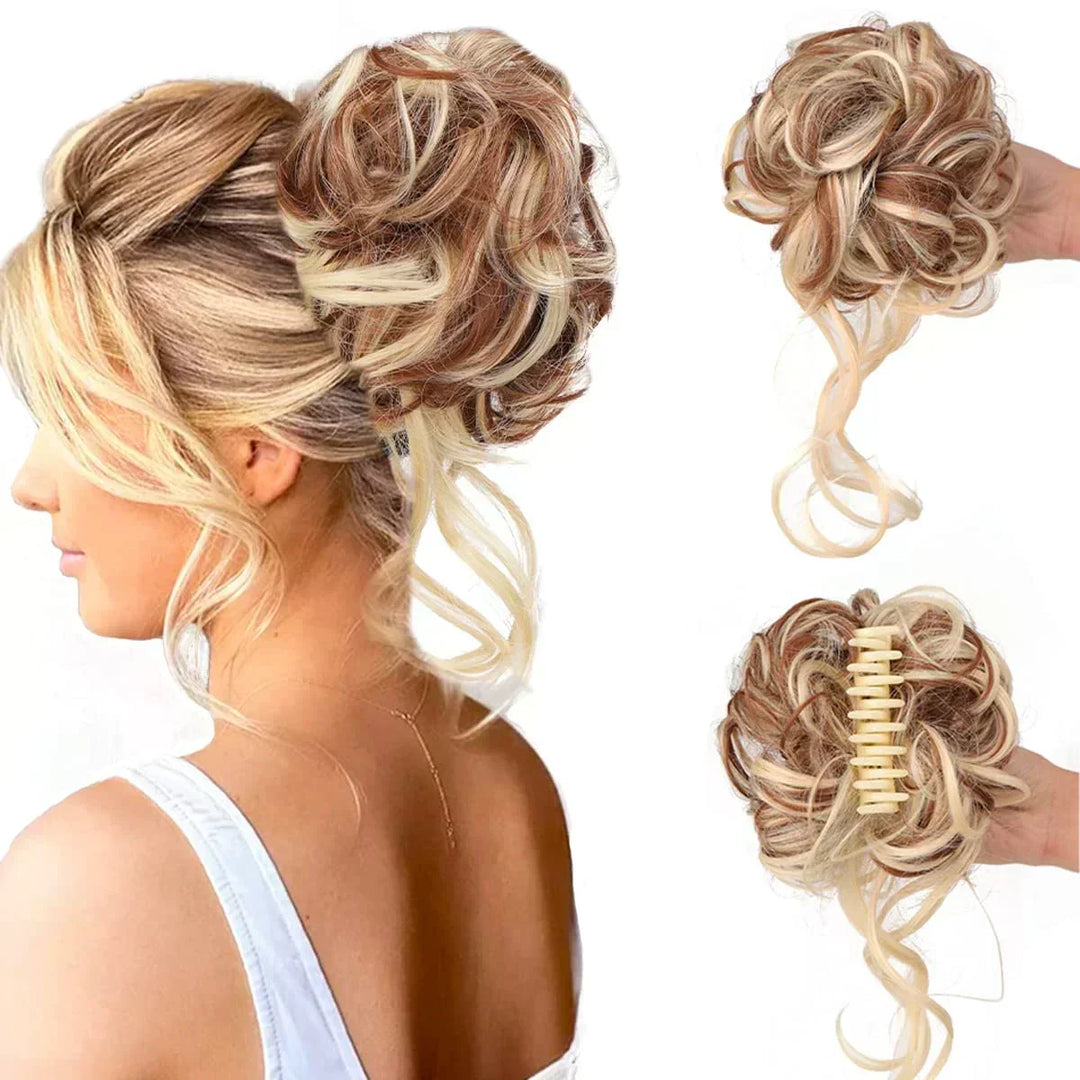 Curly Bun – Clip-In Hair Extension with Volume and a Natural Look