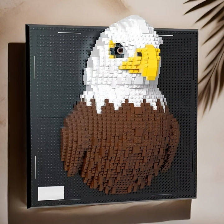 3D Creative Building Blocks – Shark and Eagle Collection
