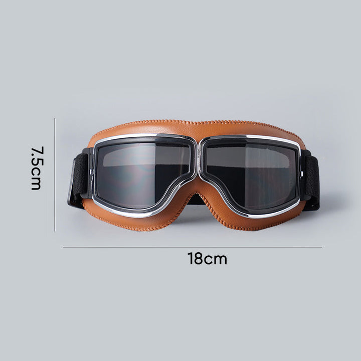 Vintage Motorcycle Glasses