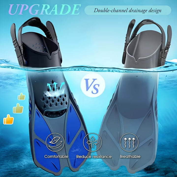 AquaFlex Schnorchelflossen – Ideal zum Schwimmen und Schnorcheln