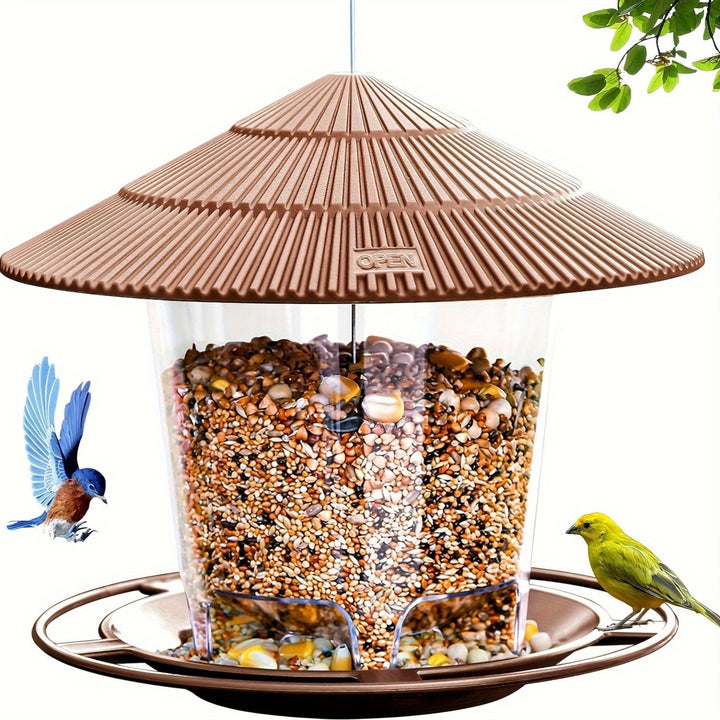 Mushroom-Shaped Bird Feeder – Practical and Decorative for Gardens and Outdoor Spaces