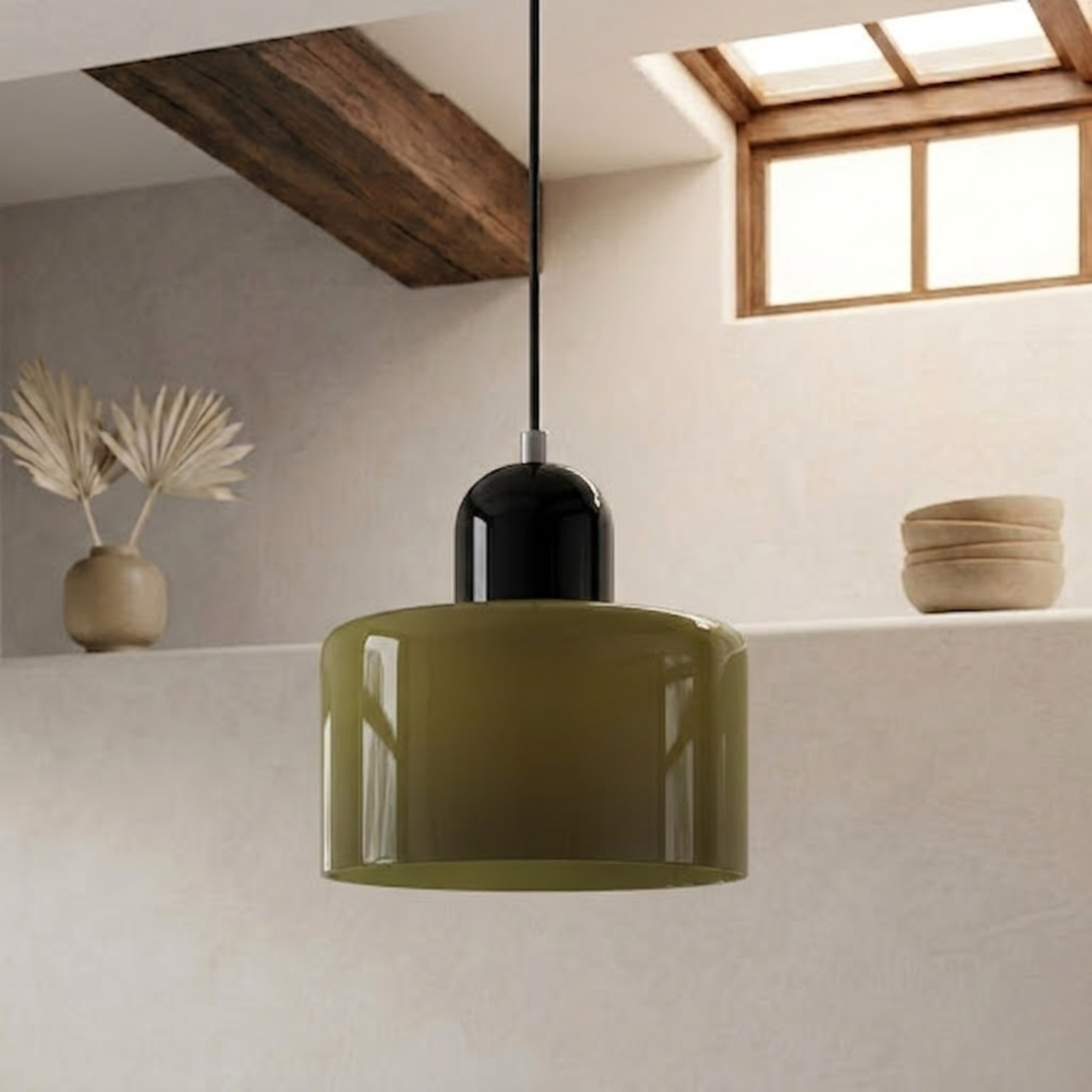 Ring Pendant Light with Extended Halo Design