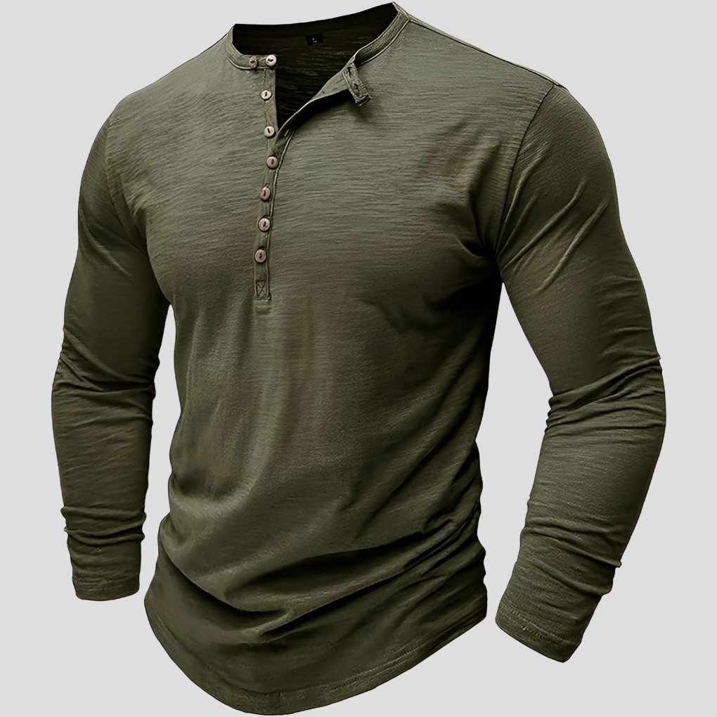 Loose Men's cottonmix Shirt – Casual Everyday Style