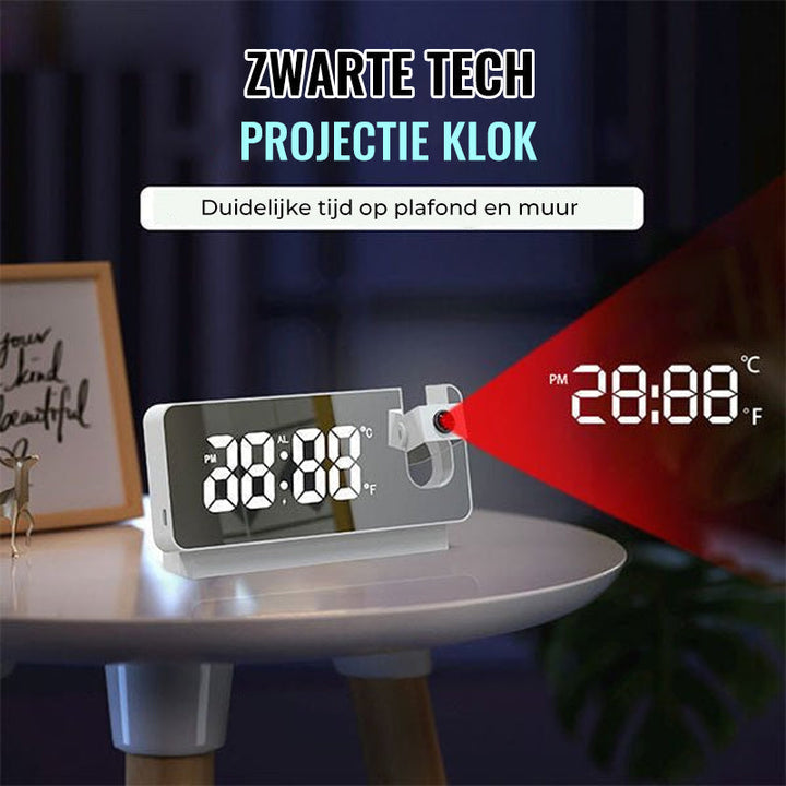 Moderner Projektor-Wecker | Multifunktionswecker mit Projektion
