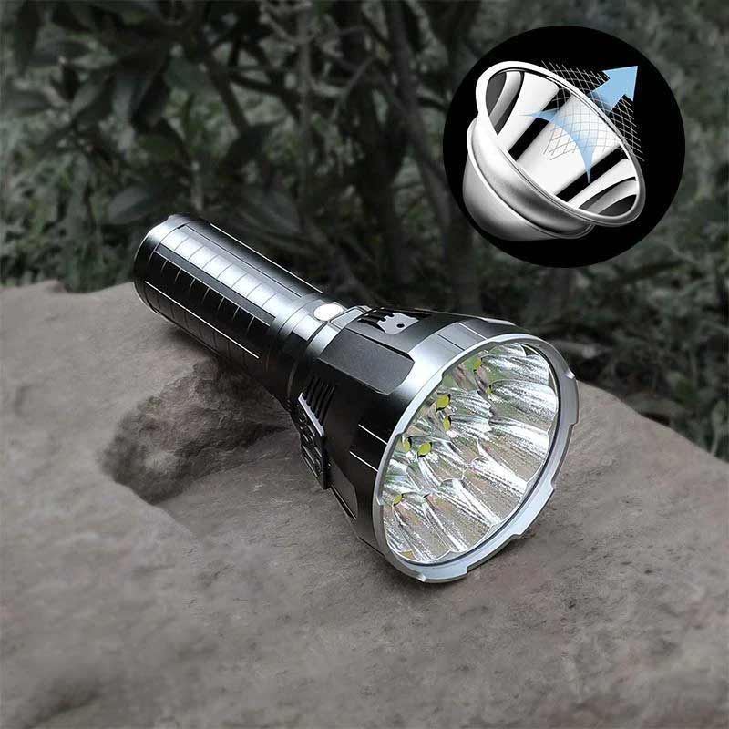 Wasserdichte LED-Taschenlampe mit hoher Leistung
