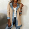 Women’s Denim Patchwork Jacket