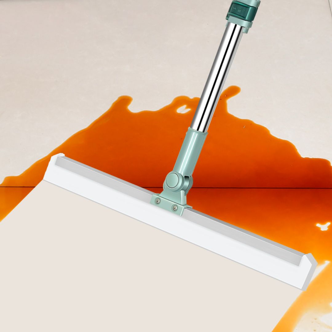SiliconeSweep Pro Broom | Advanced Ergonomic Broom with Silicone Bristles for All Floor Types
