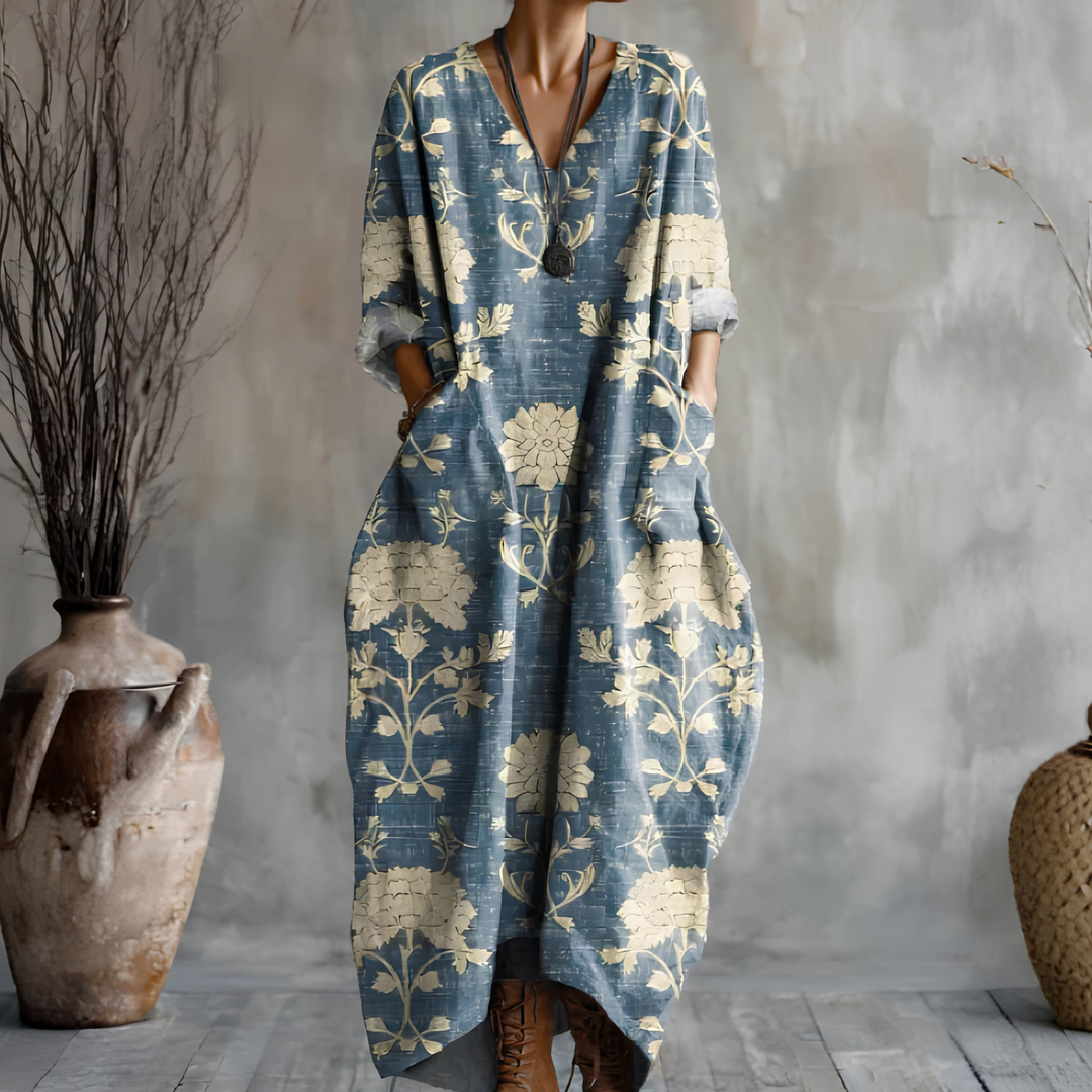 Lady's Long-sleeved Dress