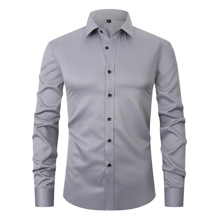 Men’s Casual Work Shirt with Classic Fit