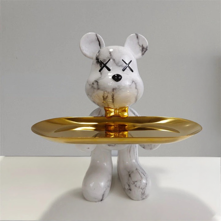 Decorative Storage Figure – Bruno the Table Bear