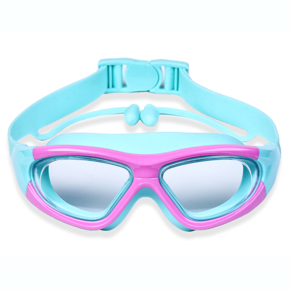 Schwimmbrille für Kinder mit großer Fassung – Komfortabel und Antifog für Wasserspaß