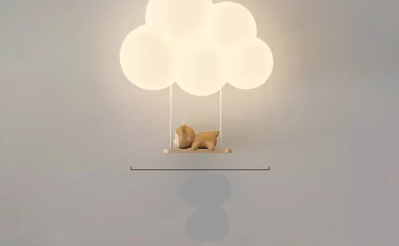 Light Magic in the Children's Wall Lamp