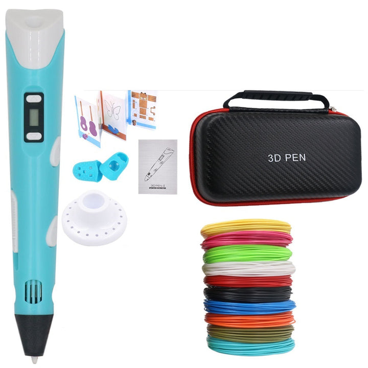 DIY 3D Printing Pen with 200M of PLA Filament, Gift for Children