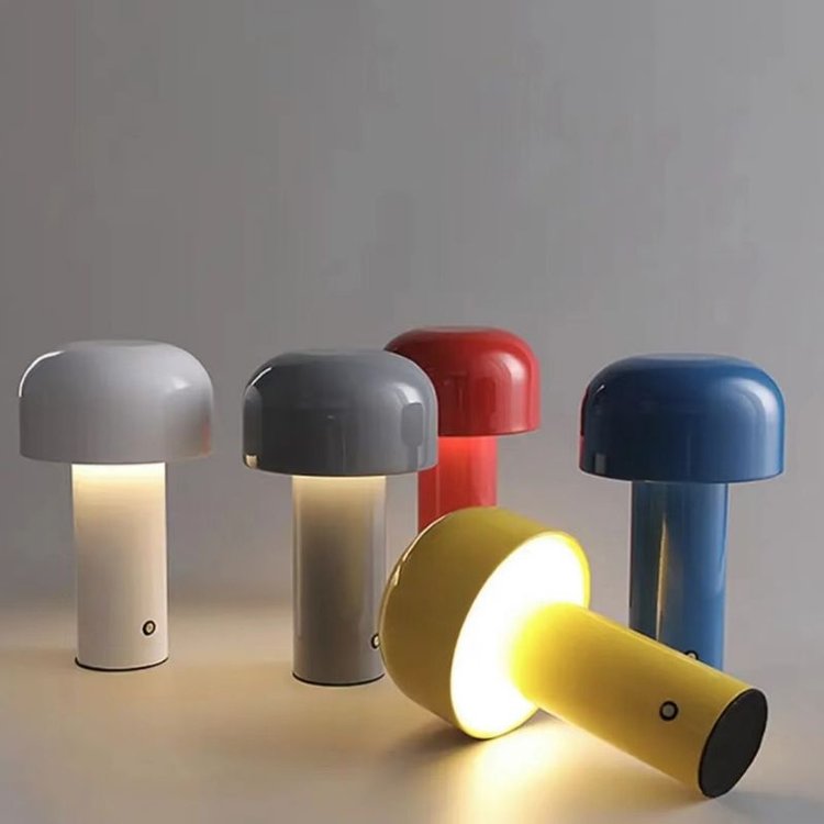 Agari Pilzförmige Tischlampe | Kabelloses Ambientelicht