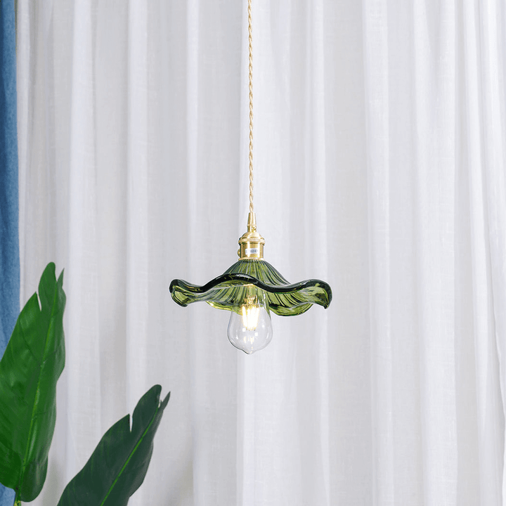 Hibiskus-Hängelampe - Gemütliche LED-Beleuchtung