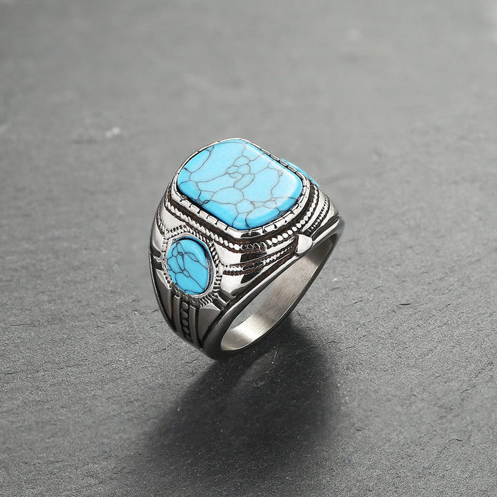 Men's Turquoise Ring – Thorin