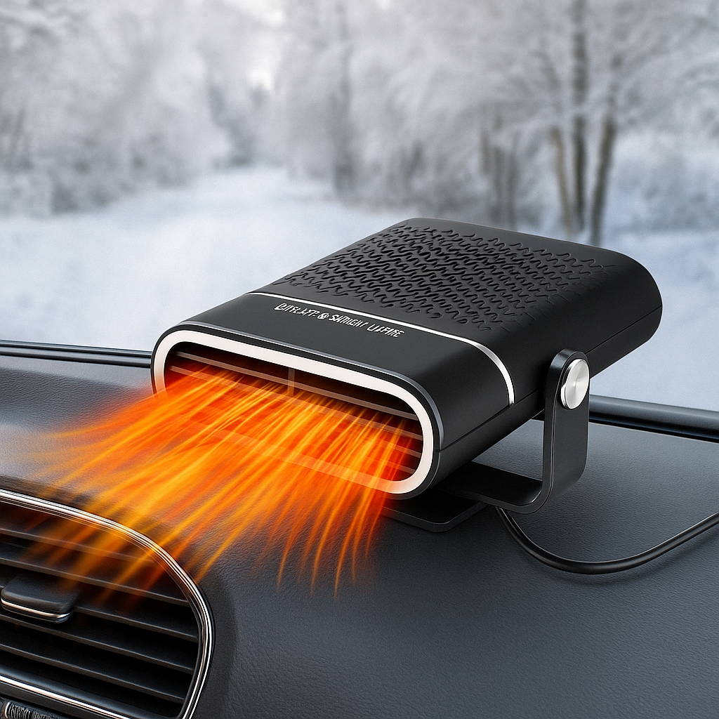 Car Heater and Defroster | 12 V | Black